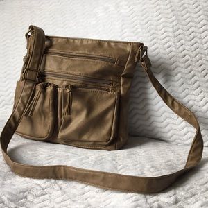 Brown crossbody bag